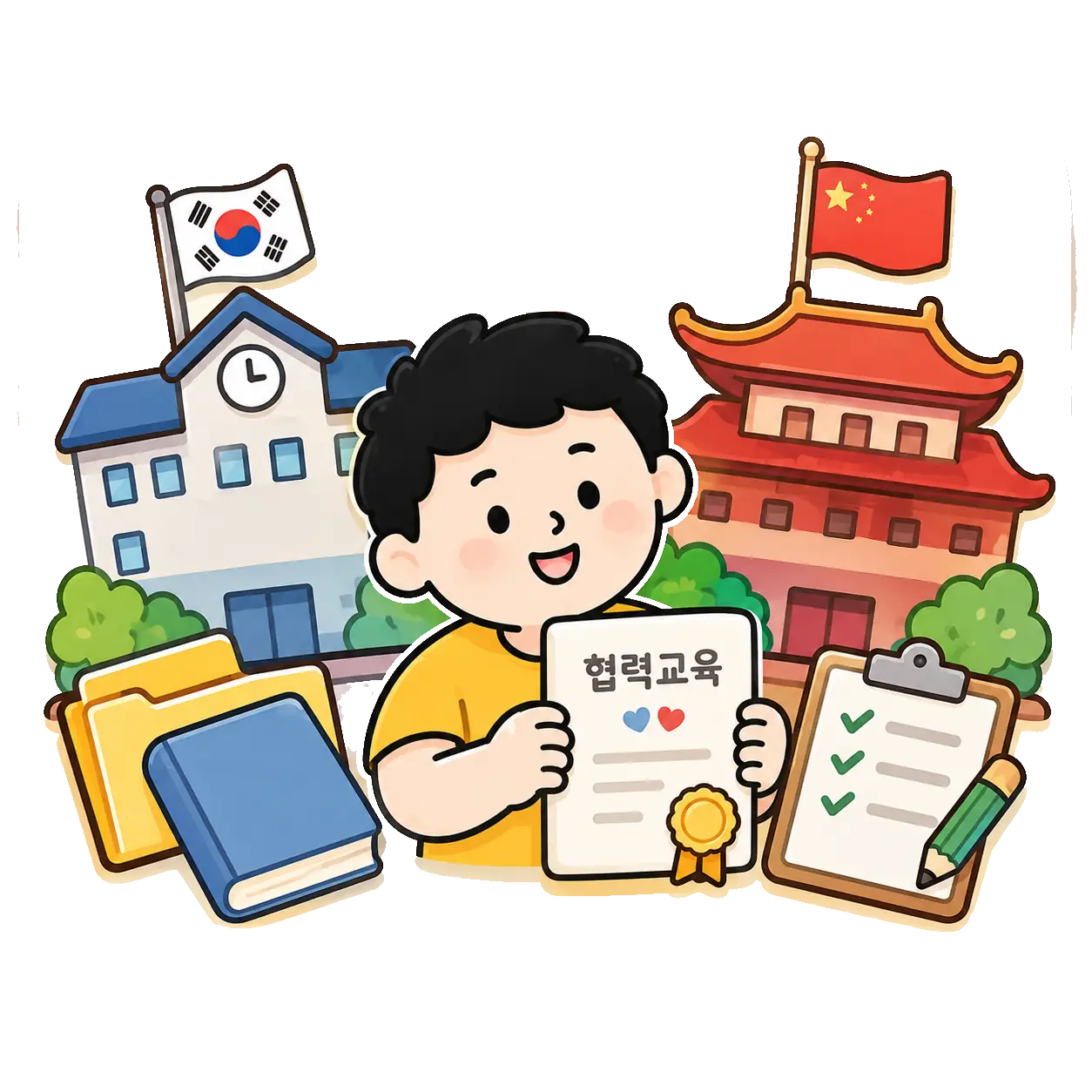 中韩合作项目分类图